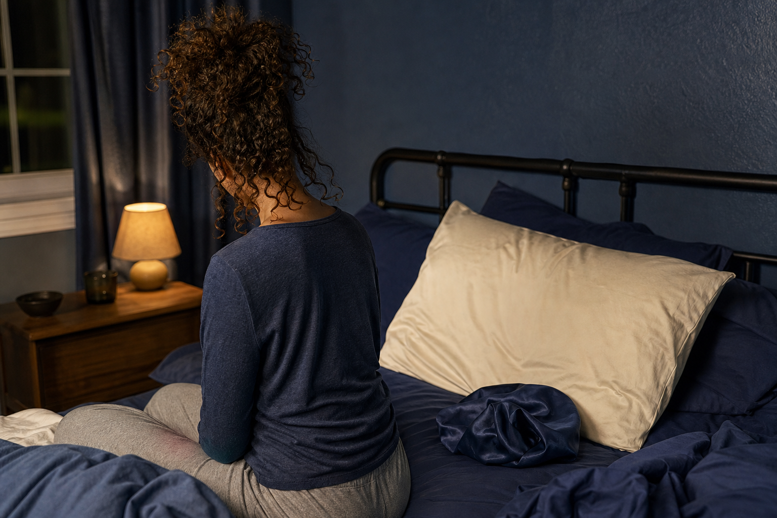 How to Sleep With Curly Hair Without Flattening It